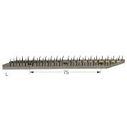 China Brass Stenter Machine Pin Bar Ehwhw Copper Nickel Plating Pin Plate wholesale