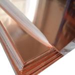 C11000 C10200 99.99% Pure Copper Sheet T2 T1 1MM 2MM 3MM Custom Size