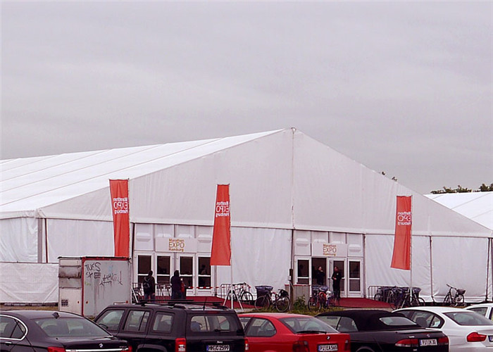 Including Chairs Tables Custom Canopy Tents 20mX35m Wind Resistant Waterproof