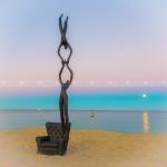 Artist Commissioned Bronze Figure Statues Patina Finish H5m Size