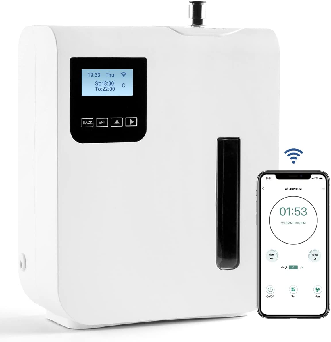 Nano-Atomization Essential Oil Aromatherapy Machine Convenient Intelligent Control Household Commercial Aromatherapy Machine