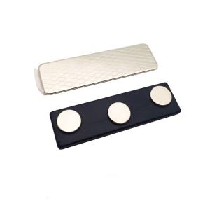 China Global Market Stainless Steel Magnetic Name Tags/Badge/Holder with Magnetic Attachments wholesale