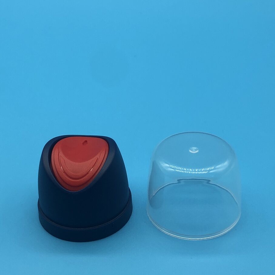 Commodity Aerosol Actuator for Body Spray Actuators with PP and POM Cap