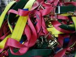 50mm*2.6m Car Tie Down Ratchet Straps Pu Impregnated Low Elongation