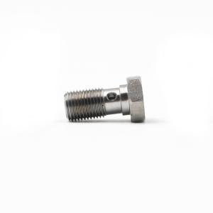 China IATF16949 :2016 certifciated M10X1 and 3/8X24 carton steel or stainless steel 304 banjo single hole bolt wholesale