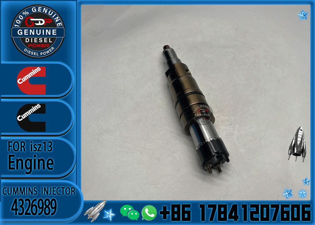 Diesel Fuel Injector 2897320 4307217 4326959 4326989 4397488 For Cummins XPI Engine