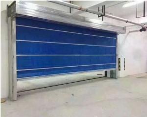 China Factory Fireproof PVC Rolling Shutter Door 4.8m/Min 490PA Fireproof Roller Shutters wholesale