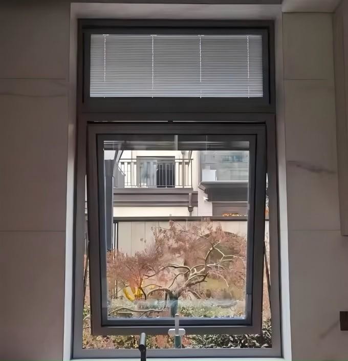 Electric Awning Windows With Stainless Steel Screen Netting Material For Apartment