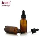 D002 5ml 10ml 15ml 20ml 30ml 50ml 100ml 18/415 Glass Bottle Ribbed Shoulder