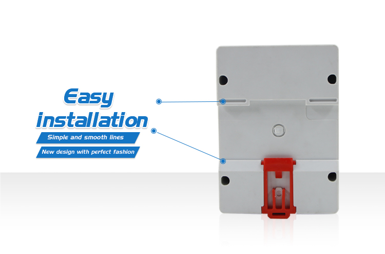 Din-Rail Type Digital Meter Single-Phase Din Rail Kwh Meter RS485 Communication Is available