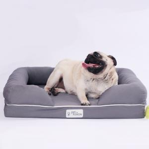 China Polyster Washable 61*47*15cm Memory Foam Dog Sofa Plush Pet beds/pet bed on sale