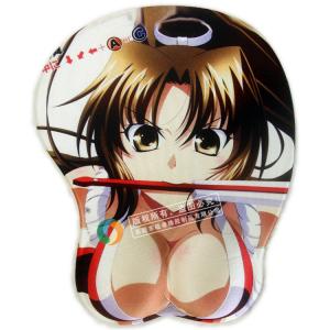 China sexy breast silicone mouse pad, armrest mouse pad support, all full sexy picture mouse pad on sale