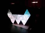 Fashion DJ Desk 3D Indoor Fixed LED Display Creative Pitch 6.15mm