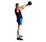 Black Gym Fitness Iron Kettlebells Metal KettleBell Weights 20lbs