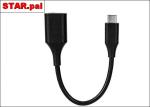AF To C Type Fast Charging Data Cable , 6 Inch Data Transfer Cable