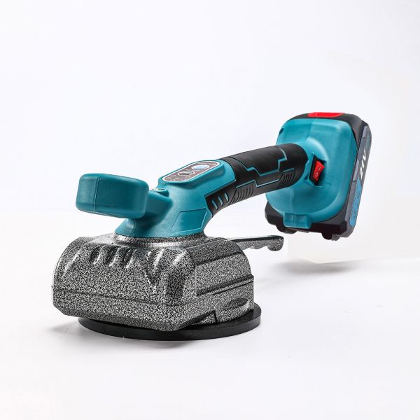 Portable Automatic Ceramic Paving Machine with Adjustable Vibration Frequency and Battery Powered Leveling Tool
