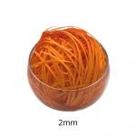 10g / Bag No Smell Glitter Orange Recycled Shredded Paper Crinkle Paper