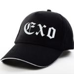 D88* H90mm cotton Advertising Baseball Caps , Exhibition Blank Ball Caps