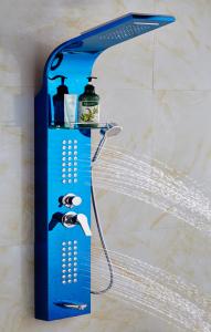 China Stainless Steel SUS304 Bathroom Shower Panels Bath Panel Set wholesale