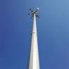 Buy cheap Communication 20 30 40 M Self Supporting Antenna Mast 4G 5G Wifi Monopole from wholesalers