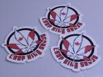Customized outdoor use UV resistant die cut decal sticker individual sheet