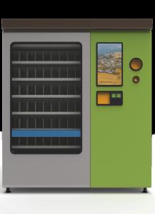 China Tourism Spot 2 In 1 Configuration Scanner Smart Reverse Vending Machine Bottle Recycling wholesale