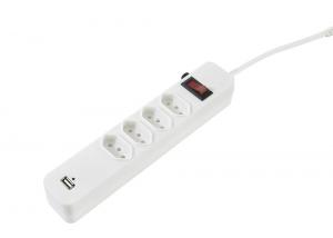 China White Brazil USB Power Strip For Household / Home Improvement Projects wholesale