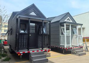 China Prefab Modular Homes Mobile Tiny House On Wheels For Camping wholesale
