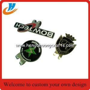 Wholesale logo golf ball marker hat clip and divot tool set,customized golf accessory products