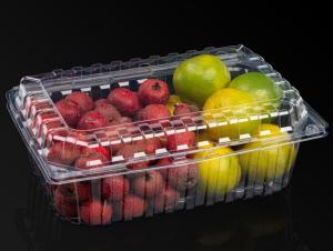 China Food Grade Disposable Plastic Food Containers Recyclable Food Box For Cold Dishes wholesale