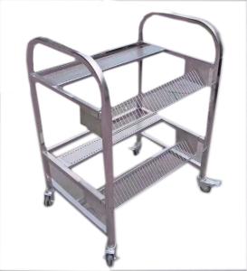 China Stainless Steel 2 Tiers Feeder Trolley PANASERT MSR Machinery Spare Parts wholesale