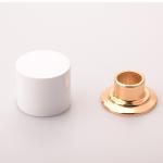 Gold Aluminum Horse Head Fragrance Bottle Caps / Perfume Bottle Lids Caps