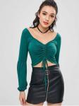 Women Clothing V Neck Women Blouse Long Sleeve 2018