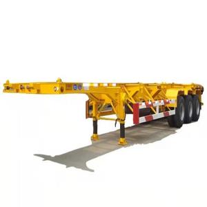 China 60 Tons CIMC 40 Feet Skeletal Semi Trailer 45ft Container wholesale