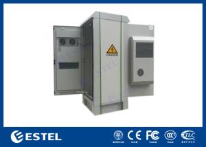 China Heat Exchanger Dual Cooling Outdoor Telecom Cabinet 33U IP55 wholesale