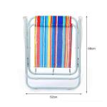 Outdoor Portable Fishing Chair Ultralight Aluminium High Seat Beach Chair for