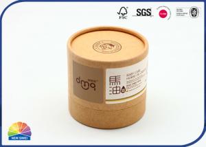 China Customized Paper Packaging Tube Facial Cream Package With Plastic Insert Bottom wholesale