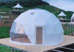 100km/H Wind Load 30M Waterproof PVC Geodesic Dome Tent Dome Camping Tent Dome