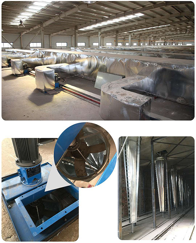 KELI Tunnel Drying Kiln For Concrete Brick Making And Tile Making