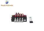 Dcv140 Hydraulic Directional Valve High Pressure Joystick Control Valve 2 Lever