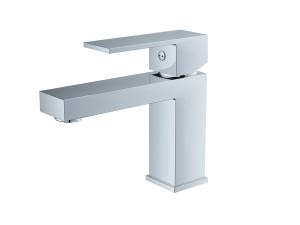China Square Brass Bathroom Basin Sink Faucets With Ceramic Cartridge wholesale