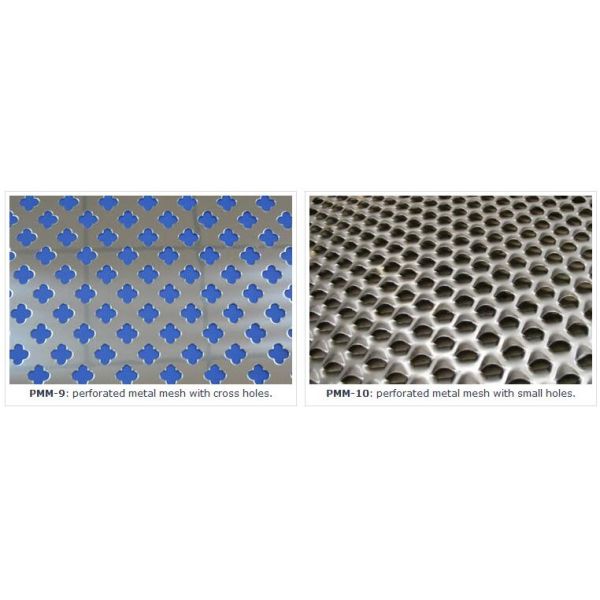 Anti - Corrosion Architectural Wire Mesh Wall Perforated Metal Facade Cladding