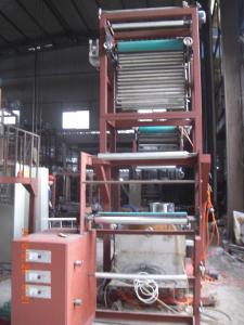 China Plastic PVC / PP Heat Shrink Film Blow Molding Equipment With Revolve Mold Head wholesale