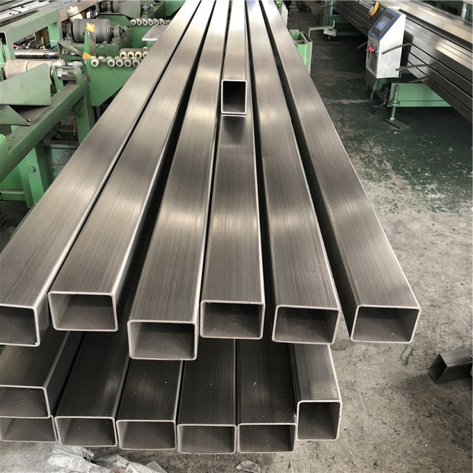SS316L Stainless Steel Square Tube Polished 316TI 321 347H 317L 904L 2205 2507