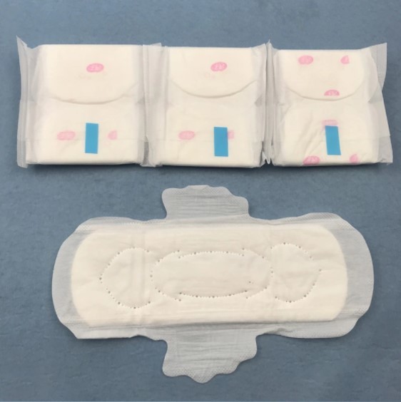 Long Disposable Breathable Winged Women Sanitary Napkins