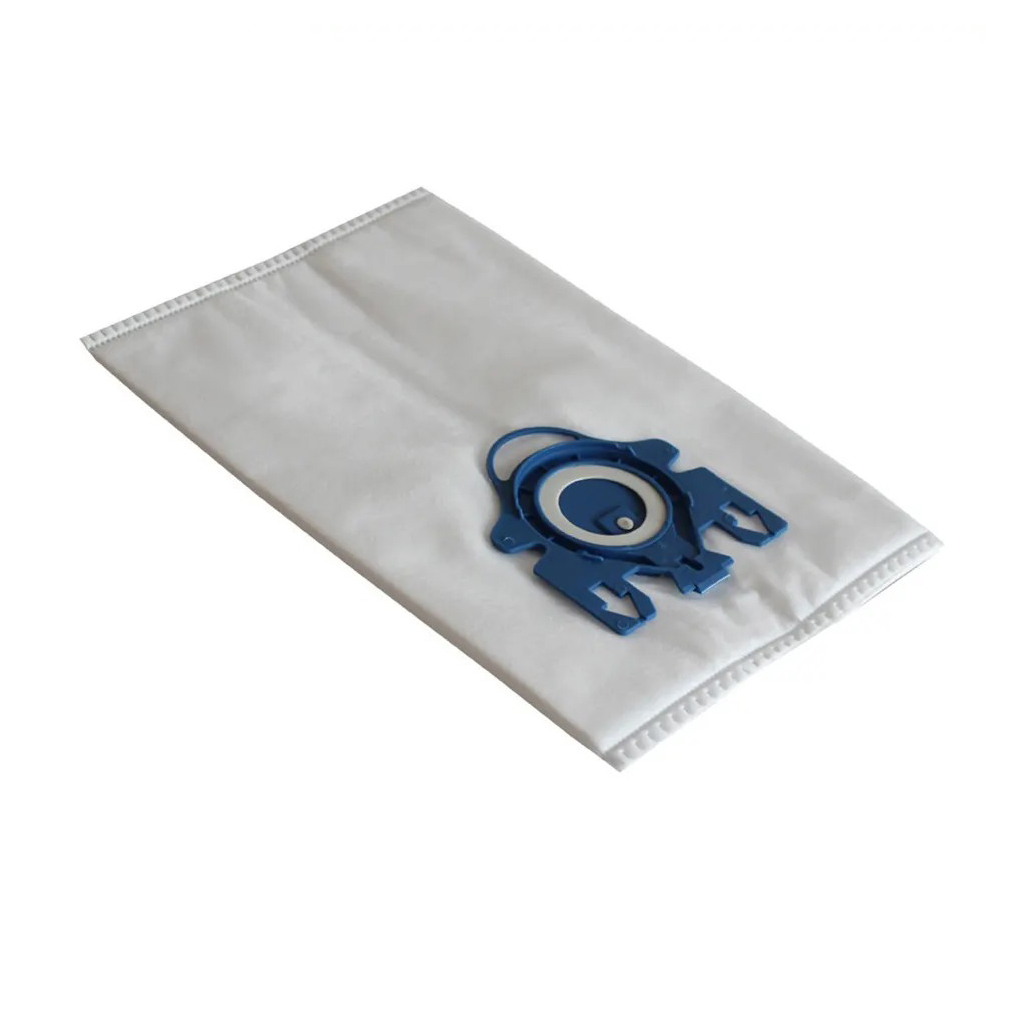 3D GN Type Microfiber Dust Bags for Canister Vacuum Cleaners-9917730 White Blue Easy
