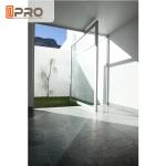 Unique Villa Front Glass Entry Doors / Single Pivot Patio Doors front door pivot