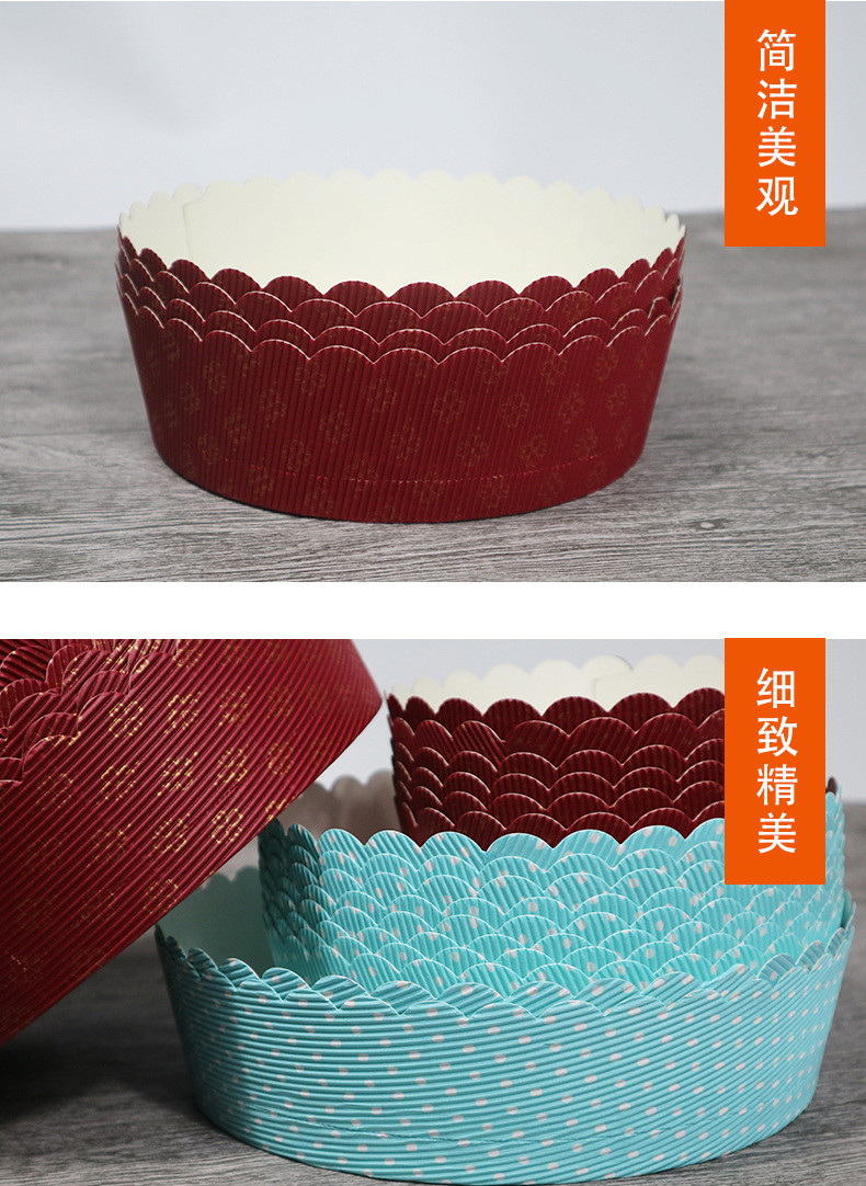 Non stick grease proof water proof cake pan high temperature resistant pan cake maker suitable for oven baking pan