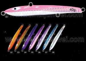 China New design best sale 40g 9.5cm lead fishing lure wholesale