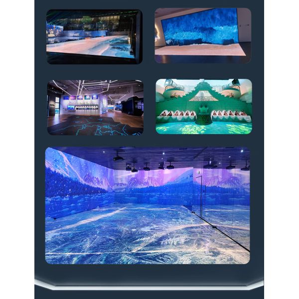 Large Indoor Floor Standing Stage Dancing Dynamic Display Panel Interactive Dance Floor LED Screen
